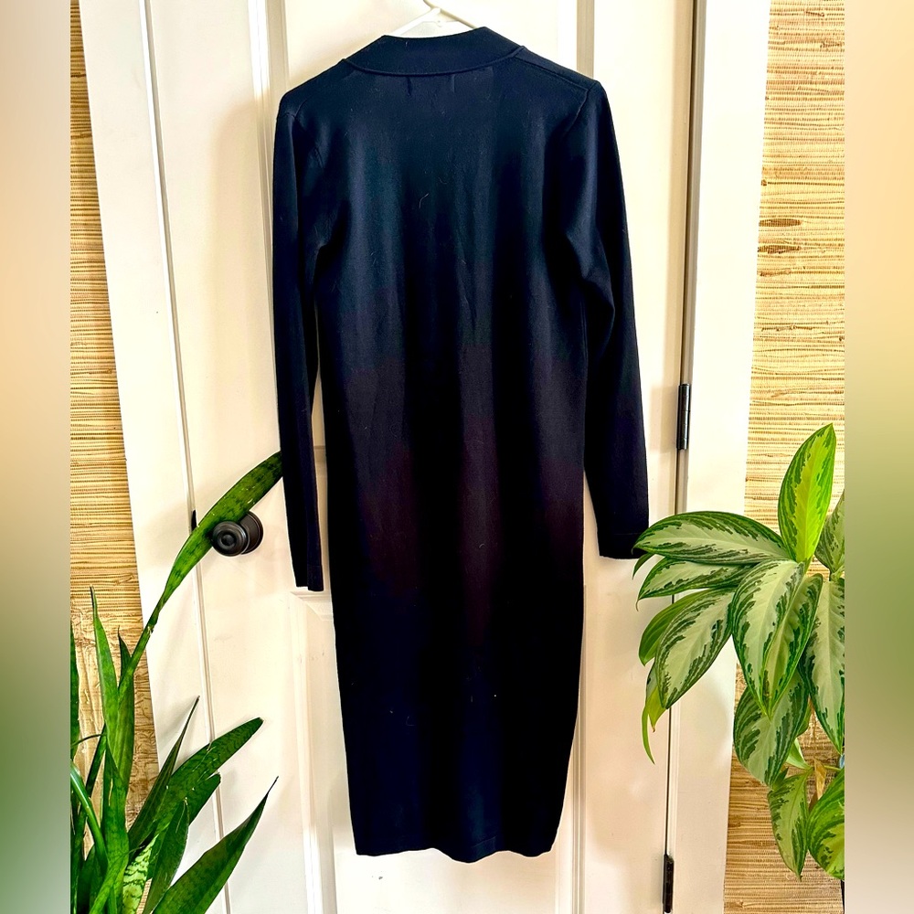 Magaschoni Black Long Sleeve Cardigan NWT - Picture 4 of 4